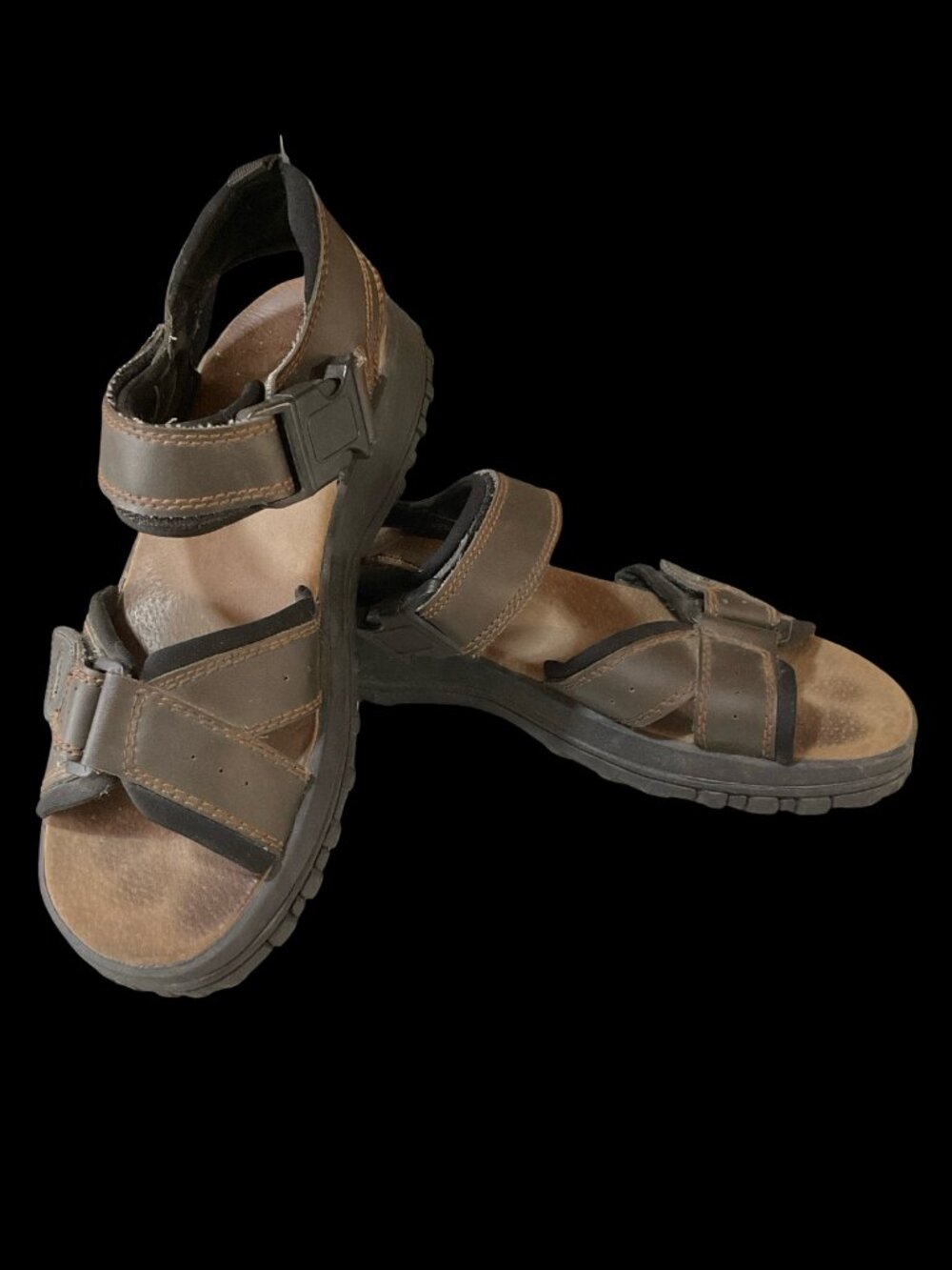 👔 5/$25 - Brown Leather Sport Sandals
